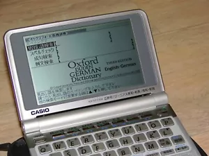 Casio EX-Word XD-ST7100 Japanisch Englisch Deutsch Übersetzer Translator - Bild 1 von 8