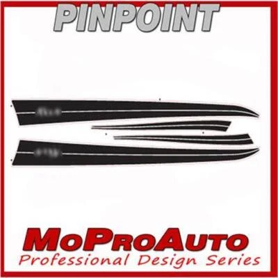 2015 Ford Focus Pro Grade 3M Vinyl PINPOINT Side Stripes Decals Graphics 67N Foto 1 de 4