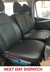 TAILORED FRONT SEAT COVERS For MERCEDES BENZ VITO 2015 - 2025 ART. LEATHER - Picture 1 of 6