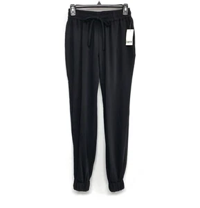 Bar III Women’s Drawstring Pants Black Casual Joggers Size S NWT - Picture 1 of 9