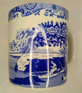 One (1) Spode "Blue Italian" Coffee, Tea Mug~8 oz.~Porcelain, Ornate Country - Picture 1 of 5