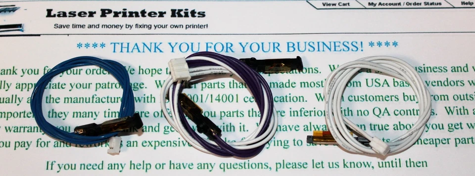 HP LASERJET ENTERPRISE M806 M830 FUSER THERMISTOR PREMIUM QUALITY TM-M806 USA - Image 1 of 1