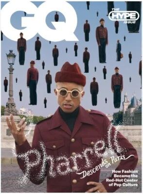 GQ Magazine (UK) Issue September 2023/ PHARRELL WILLIAMS - Image 1 of 3