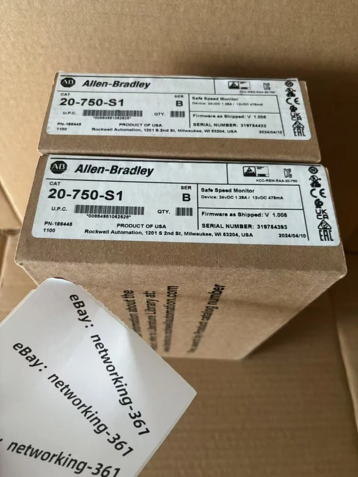 Allen Bradley 20-750-S1 PowerFlex 750 SAFE Speed Monitor module - Image 1 of 1