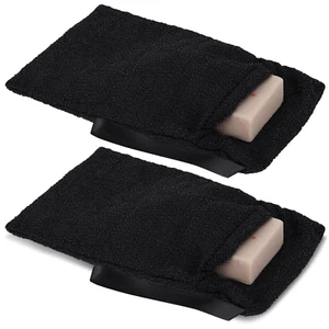 2PCS Exfoliating Soap Bag Saver Mesh Bar Scented Soap Lather Pouch for Women Men - Picture 1 of 12
