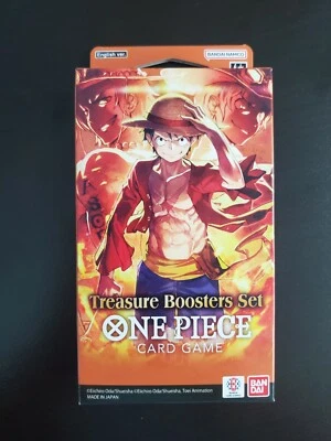 One Piece TREASURE BOOSTERS SET Inglés 4 PACKS DE REFUERZO (OP-01~OP-05) Tarjeta Promocional Foto 1 de 4