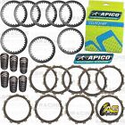 Apico Clutch Kit Steel Friction Plates And Springs For Suzuki Rm 250 2004 Motox