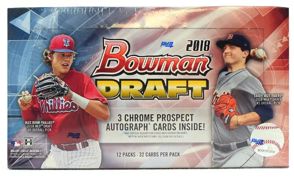 2018 Bowman Draft Baseball 1st Chrome/Refractor RC-Up to 50% off - Choose Card! - Image 1 of 1