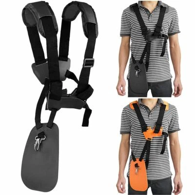 Trimmer Double Shoulder Strap Universal Harness Weed Eater Wacker Grass Edger