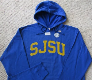 SJSU San Jose State Spartans Blue Hoodie Adult XL DELTA Fleece NEW WITH TAGS - Picture 1 of 11