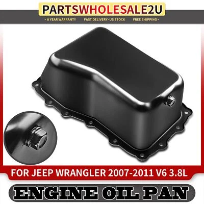Маслосборник двигателя для Jeep Wrangler 2007 2008 2009 2010 2011 3,8 л CRP44A 264-468 - Изображение 1 из 4