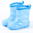 Childrens Girls Colorful Cartoon Rain Boots Baby Boys Outdoor Waterproof Shoes