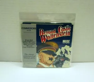 Bolsa colgante RARA Beyond Castle Wolfenstein de Muse para Commodore 64/128 - NUEVA - Imagen 1 de 2