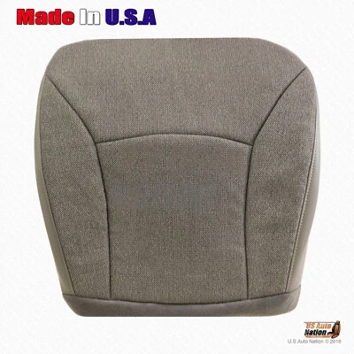 Ford E Series Econoline 2000 2001 2002 parte inferior de pasajero cubierta de asiento de tela bronceada Foto 1 de 4
