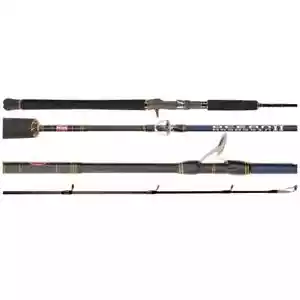 PENN Ocean Assassin II 6'6" 1Pce 661M Jig Overhead Fishing Rod PE 1.5-3 -1623769 - Picture 1 of 6