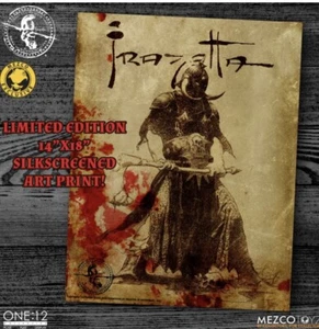 Mezco ONE: 12 Exclusive Death Dealer Limited  Edition Silk Screen Poster 14x18 - Picture 1 of 2