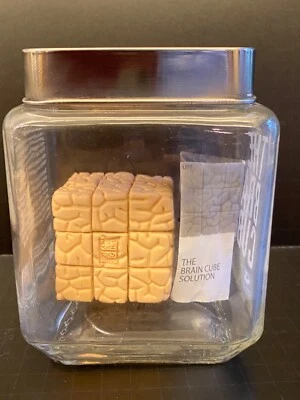 Редкий Мозговой Кубик Джейсон Фрини Мрамор Мозговой Магазин Рубиков с Решением и Банкой - Изображение 1 из 3