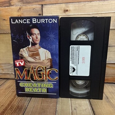 Lance Burton Magic Cheating Death VHS VCR Video Tape Used   - Image 1 of 4