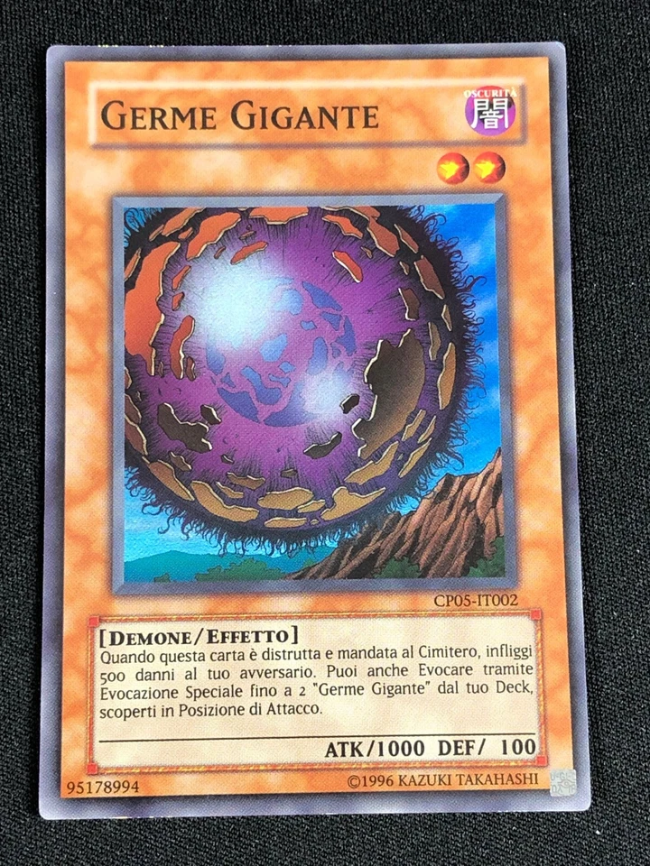 YUGIOH GIANT GERM CP05-IT002 SUPER (LP) ITALIAN - Image 1 of 1