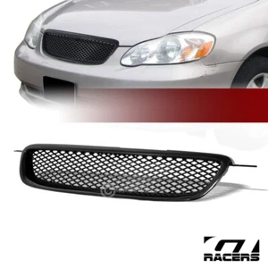 Para 2003-2004 parrilla ABS de malla deportiva negra Tr-D malla delantera parachoques parrilla JDM - Imagen 1 de 7
