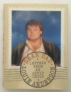 Louie Anderson Dear Dad - 1989 Erstausgabe Hardcover SIGNIERT - Bild 1 von 9