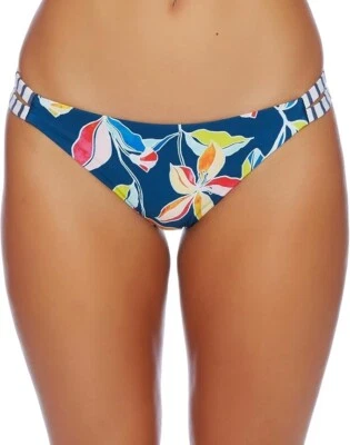 Espléndida parte inferior de bikini con correa de viajero tropical para mujer talla M múltiple Foto 1 de 2