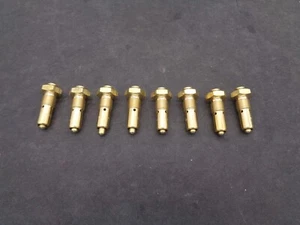 FERRARI BB 512 LAMBORGHINI MIURA NEEDLE AND SEATS SET OF 8 WEBER 3 BBL CARBS - Bild 1 von 1