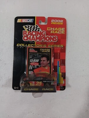 Racing Champions Jerry Nadeau #25 NASCAR Diecast Car UAW Delphi 2002 Chase Race Foto 1 de 3