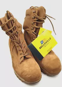 BELLEVILLE Hot Weather Steel Toe TACTICAL BOOTS Coyote C312ST Military NEW 11.5 - Picture 1 of 14