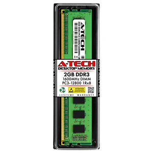 2GB DDR3 PC3-12800 DIMM (Hynix HMT325U6BFR8C-PB Equivalent) Desktop Memory RAM - Picture 1 of 7