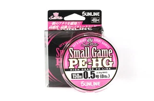 Sunline P.E Ligne Small Game High Grade 150m P.E 0.5 8lb (2780)