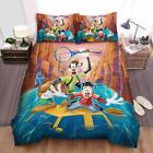 A Goofy Movie 1995 Wallpaper Movie Poster Quilt Duvet Cover Set Double Bedspread
