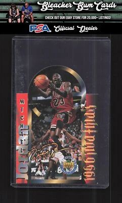 1996 Upper Deck Authenticated Michael Jordan 1996 NBA Finals #/5000 - Image 1 of 2
