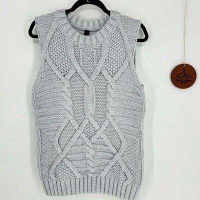 Camiseta sin mangas tejida MARC CAIN - Chaleco suéter talla N4 EE. UU. talla 8 nueva con etiquetas Foto 1 de 4