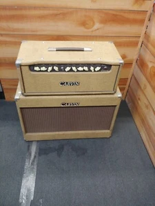 Carvin Vintage Tube 50W Tweed Amp Head & Speaker - Picture 1 of 10