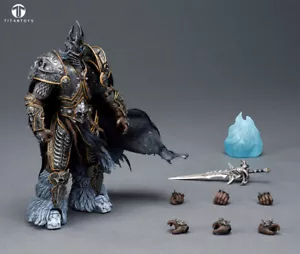 TITAN Toys World of Warcraft Lich King Arthas Menethil 1/12 Actionfigur - Bild 1 von 9