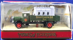 Matchbox of Yesteryear No: Y-41 MERCEDES-BENZ L5 TRUCK w/ MARINE ENGINE LOAD MIB - Picture 1 of 17