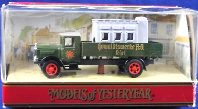 Matchbox of Yesteryear No: Y-41 MERCEDES-BENZ L5 TRUCK w/ MARINE ENGINE LOAD MIB - Image 1 of 4