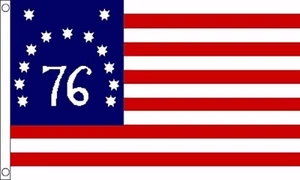 Bennington American Revolution Polyester 5'x3' Flag - Picture 1 of 3