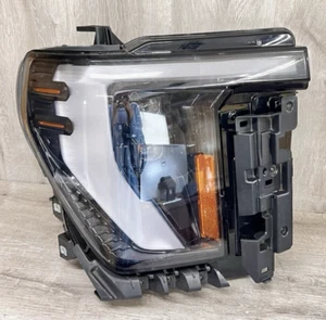 2024 GMC Sierra 2500 3500 HD LED Headlight LH DRIVER SIDE OEM 86516402 - Picture 1 of 14