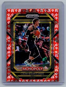 #86 Lauri Markkanen 2022-23 Panini Prizm Monopoly Parcheggio Gratuito Utah Jazz - Foto 1 di 2