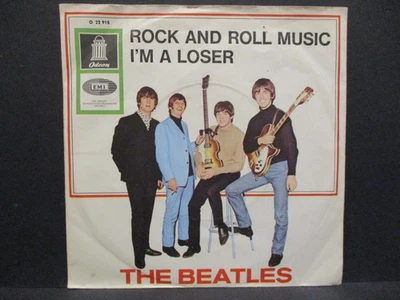 THE BEATLES  7" :   ROCK AND ROLL MUSIC / I'M A LOSER = 1965 - Bild 1 von 4
