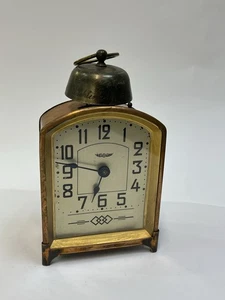 Antiker Kienzle Wecker / Tischuhr als Preisgewinn, datiert 1909 - Bild 1 von 8