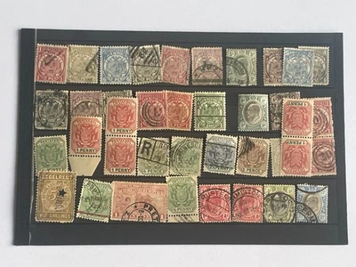 👀LARGE COLLECTION OF ANTIQUE SOUTH AFRICAN ZAR STAMPS SOME MINT RARE 👀 - Image 1 of 4