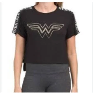 Eleven by Venus Williams x Wonder Woman High Low T-Shirt Strass Kristalle S - Bild 1 von 7
