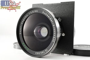 【Tested N MINT】 Schneider Super Angulon 90mm F5.6 4x5 Wide Angle Lens From JAPAN - Picture 1 of 15