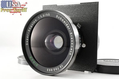 【Tested N MINT】 Schneider Super Angulon 90mm F5.6 4x5 Wide Angle Lens From JAPAN - Image 1 of 4