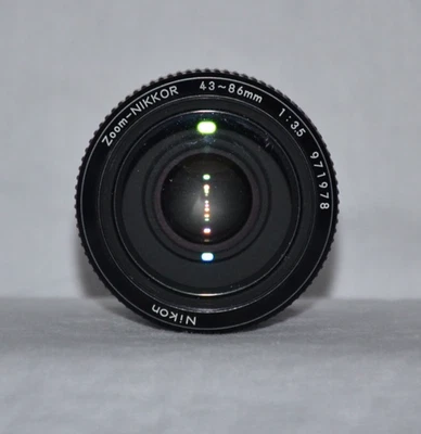 Nikkor Auto 43-86mm f3.5 Lens - For Parts only - Image 1 of 4