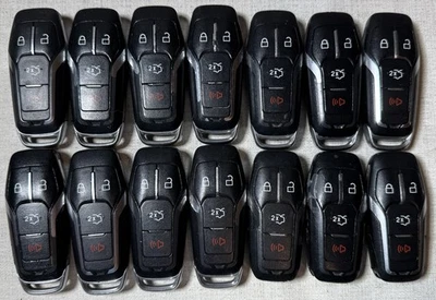 Lot of 14 Ford/Mustang OEM Smart Key Fob Remotes (3800) - Image 1 of 2