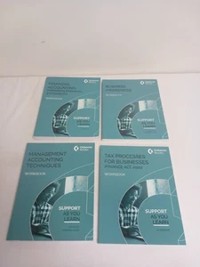 AAT Level 3 Osborne Management Accounting Books Set of 4 - David Cox - Picture 1 of 7